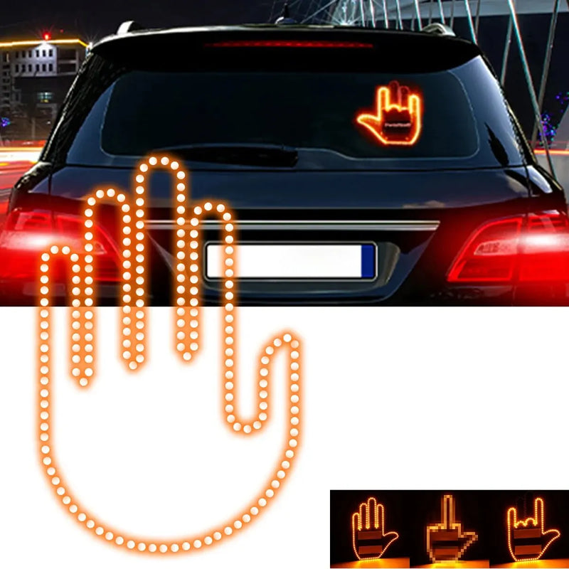 Luz led de dedo para carro com control remote